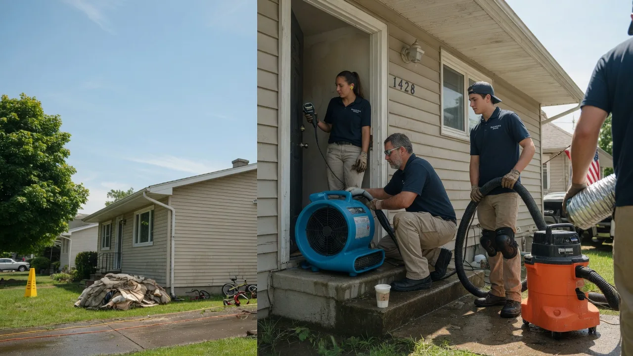 Water Damage Restoration in Kansas, IL near me